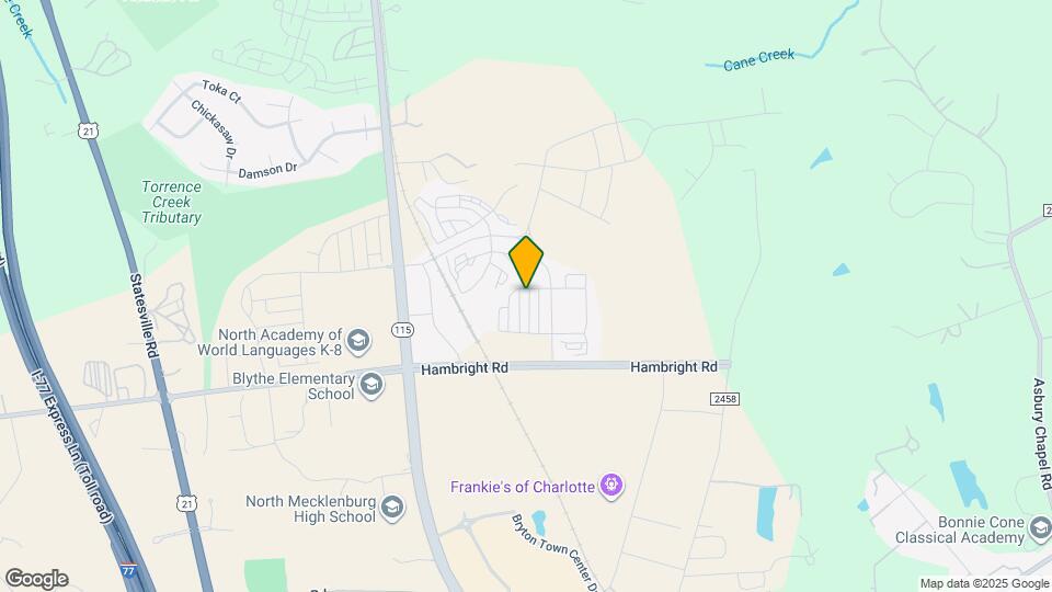 11777 Blessington Rd Map and Location Details