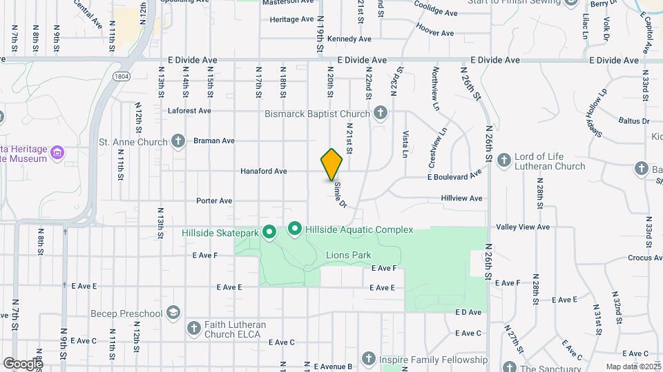 1218 Simle Dr Map and Location Details