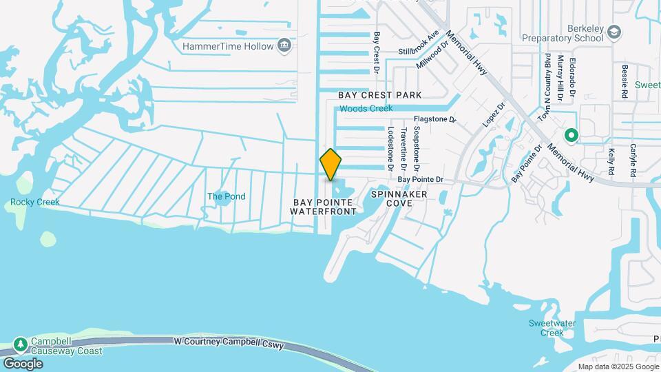 8810 Bay Pointe Dr Map and Location Details
