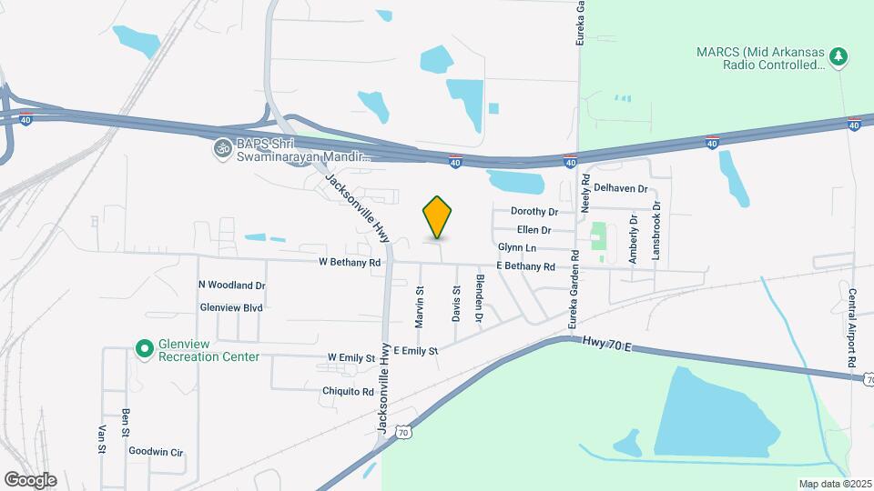 207 E Bethany Rd Map and Location Details