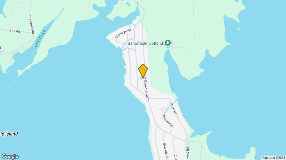 1340 Queen Anne Dr Mapa y Detalles de la Ubicación