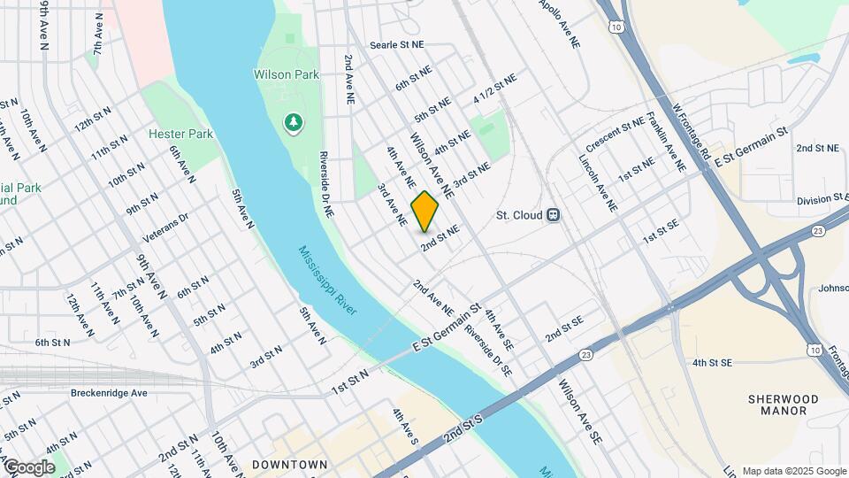 321 2nd Ave NE Map and Location Details
