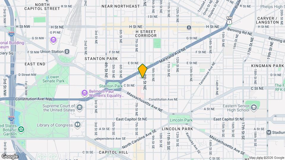 326 8th St NE Map and Location Details