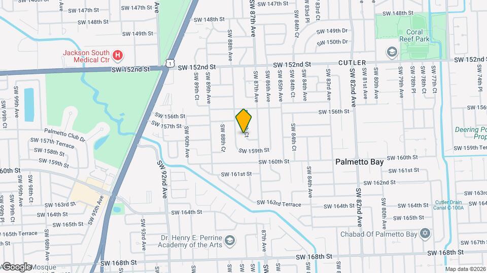 15730 SW 87th Ct Map and Location Details