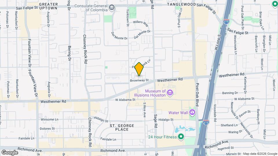 5370 Brownway St Map and Location Details