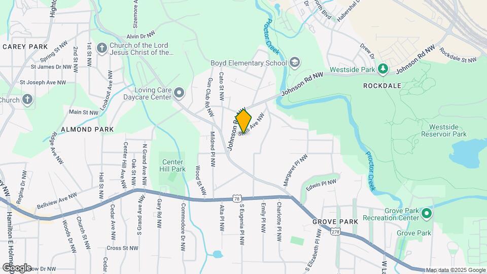 963 Sims Ave NW Map and Location Details