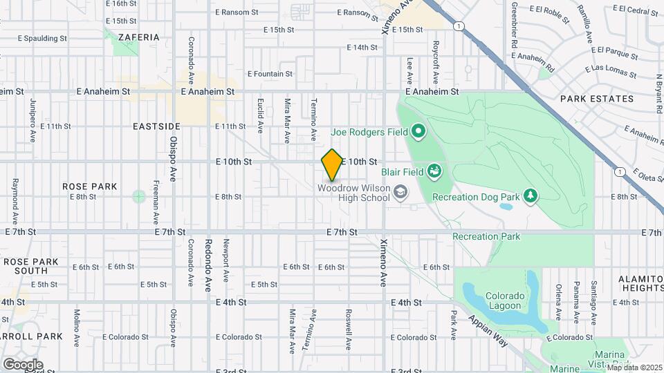 824 Belmont Ave Map and Location Details