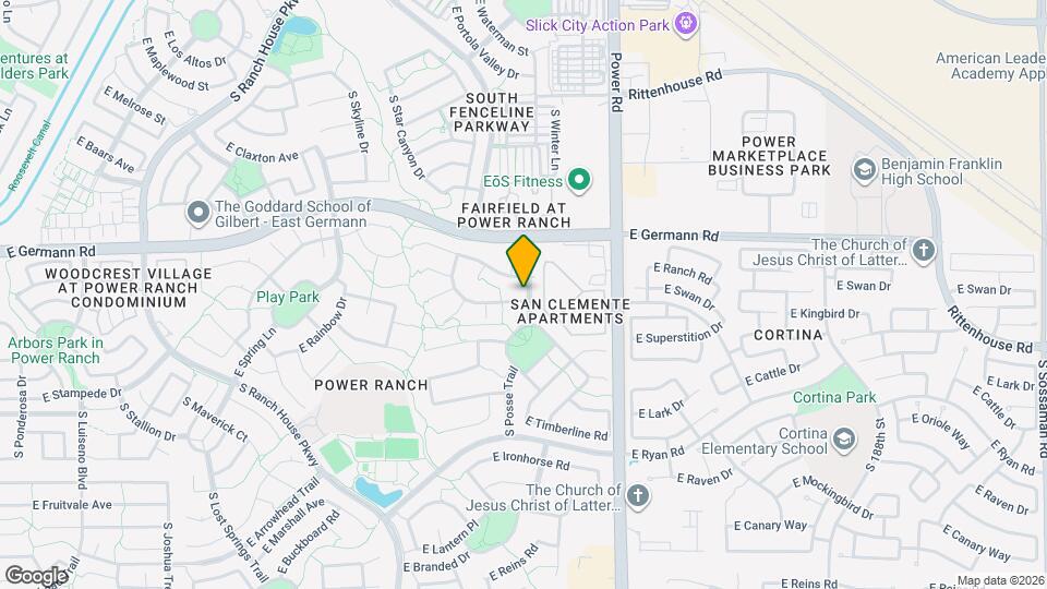 4626 E Murrieta Rd Map and Location Details