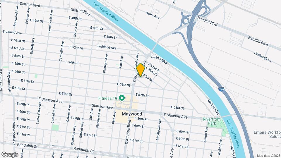 4521 E 55th St, Unit 4521 Map and Location Details