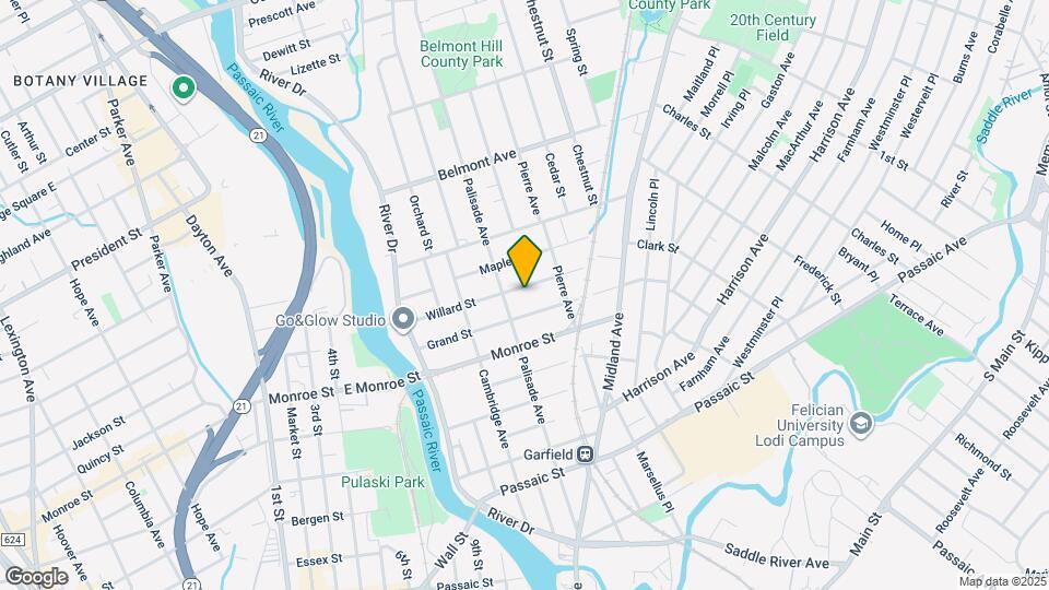 98 Willard St Map and Location Details