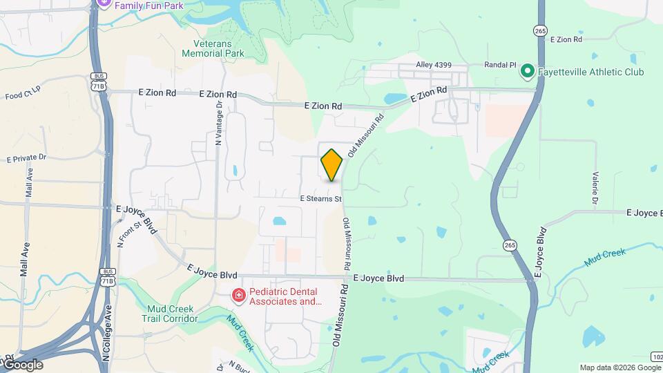 4052 N Abington Ct Map and Location Details