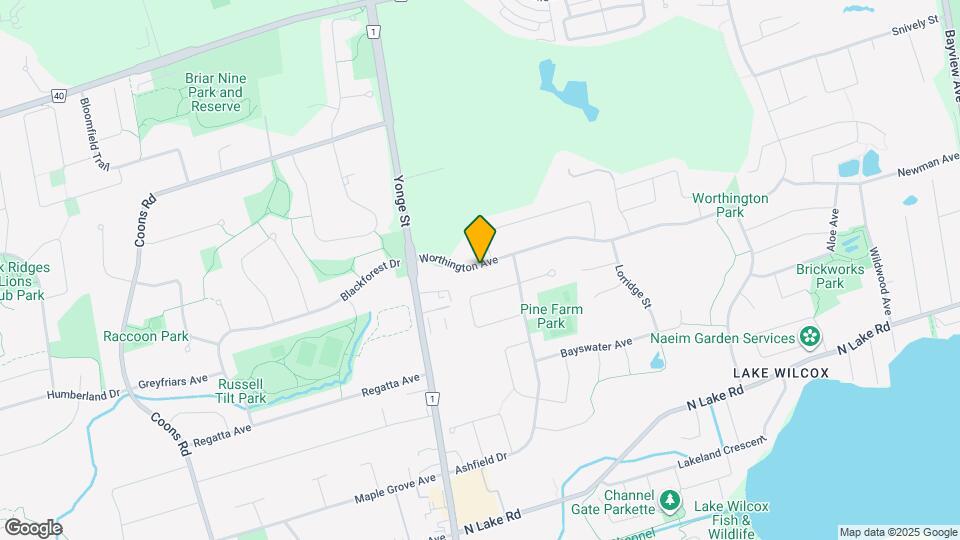 29 Worthington Ave Map and Location Details