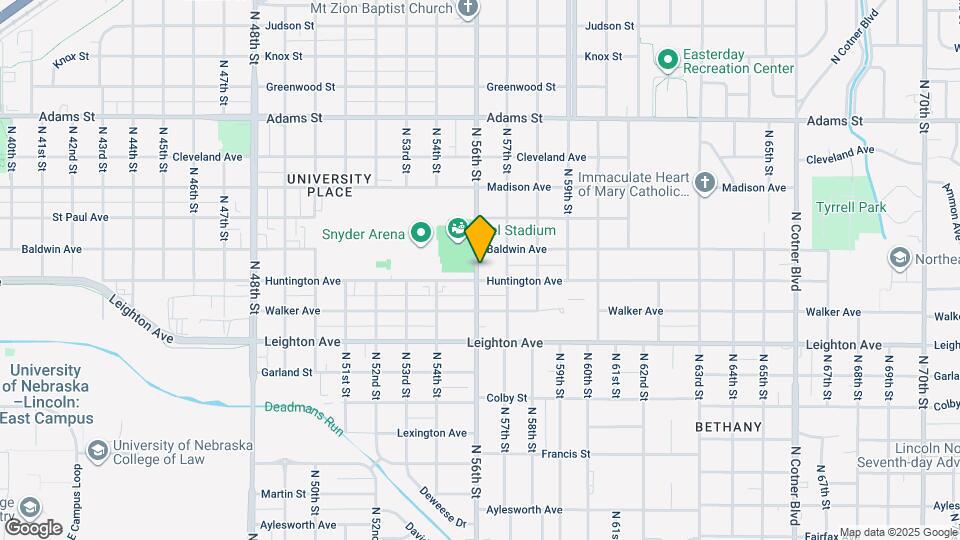 2504 N 56th St Map and Location Details