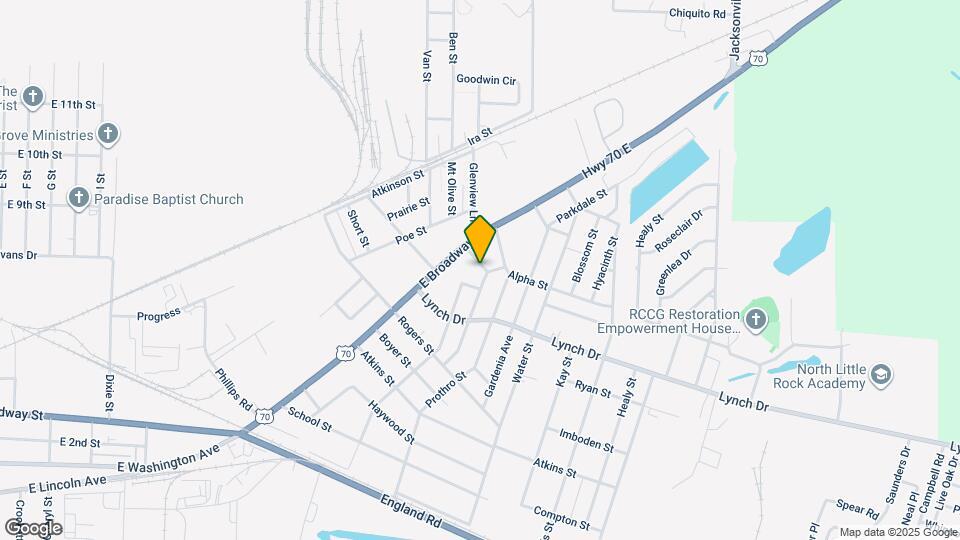 112 Parkdale St Map and Location Details