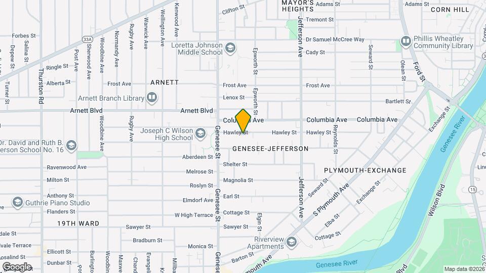 447 Hawley St Map and Location Details