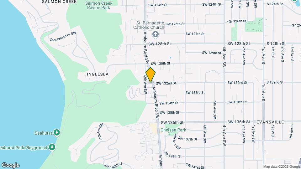 13204 12th Ave SW Map and Location Details