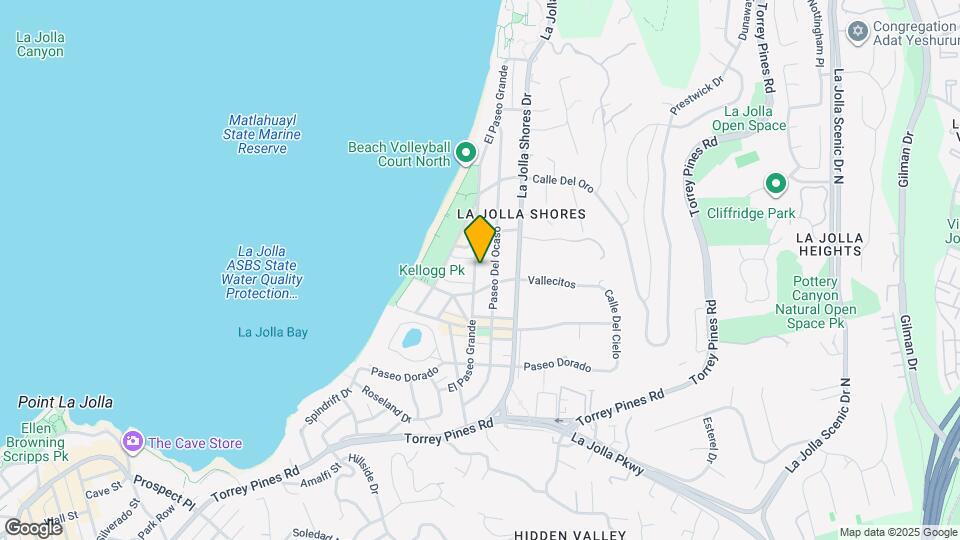 8229 El Paseo Grande Map and Location Details