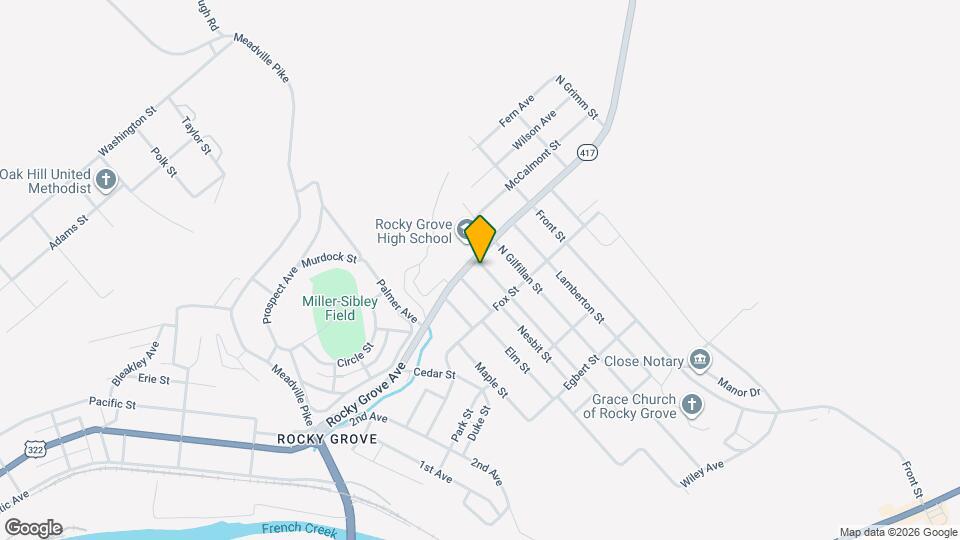 14 Parker Ave Mapa y Detalles de la Ubicación