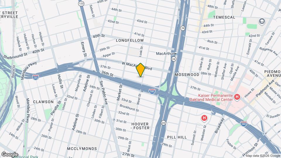 3629 West St, Unit 3629 Mapa y Detalles de la Ubicación