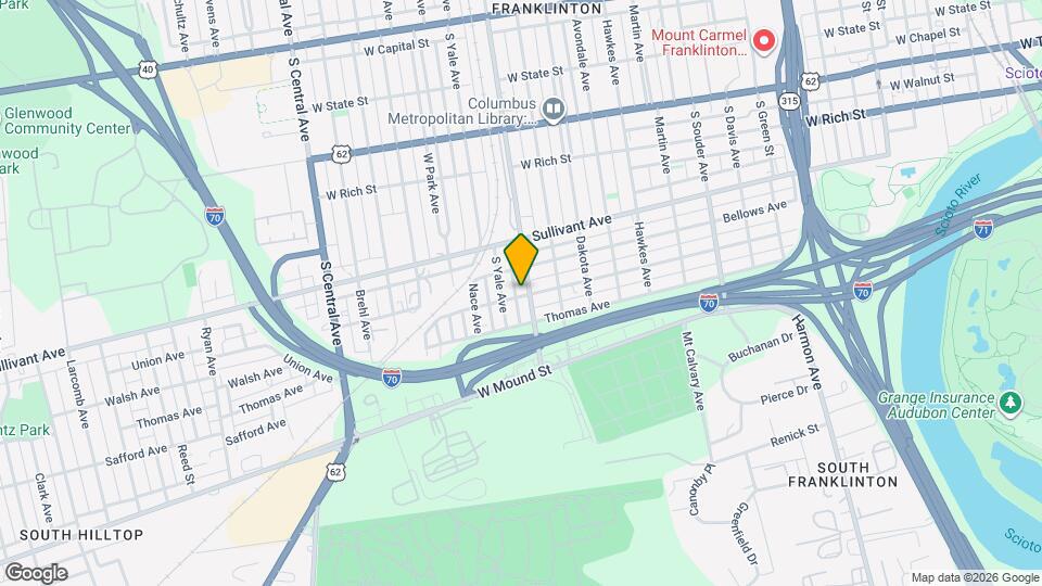 411-413-413 S Glenwood Ave Map and Location Details