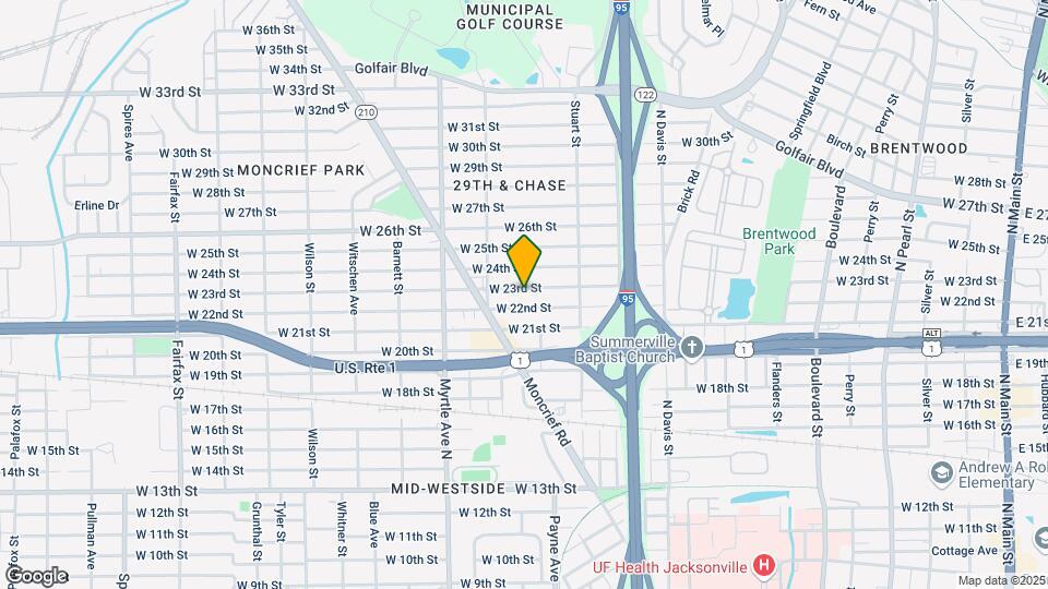 1168 23rd St Map and Location Details