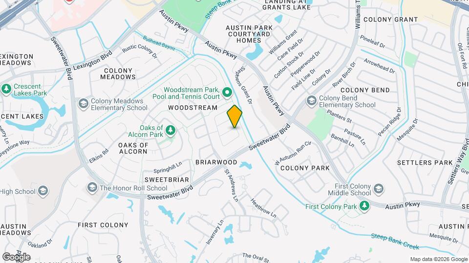 3307 Rushwood Ln Map and Location Details
