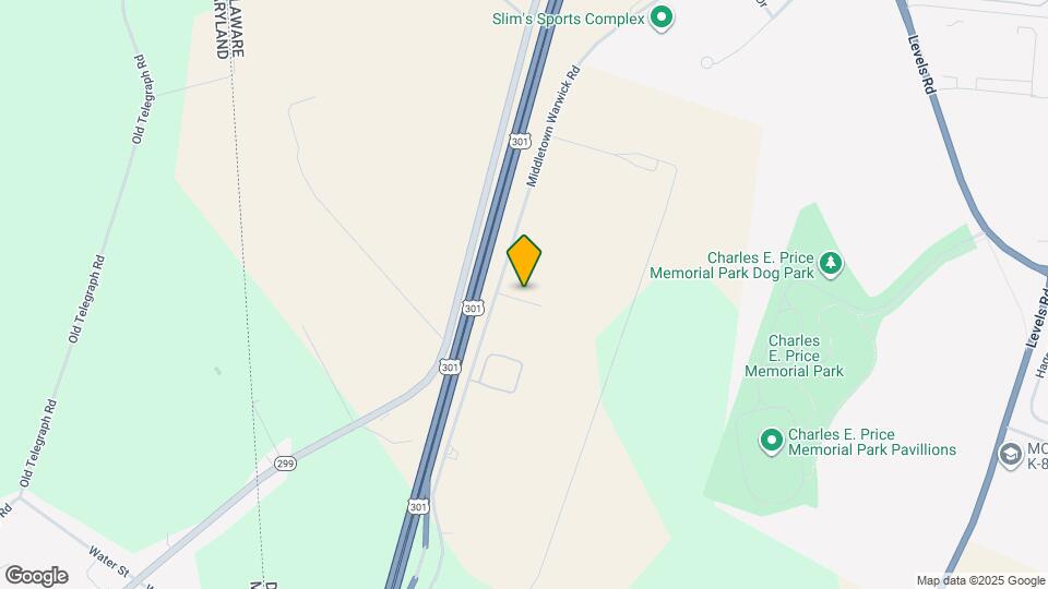 1104 Middletown Warwick Rd Map and Location Details