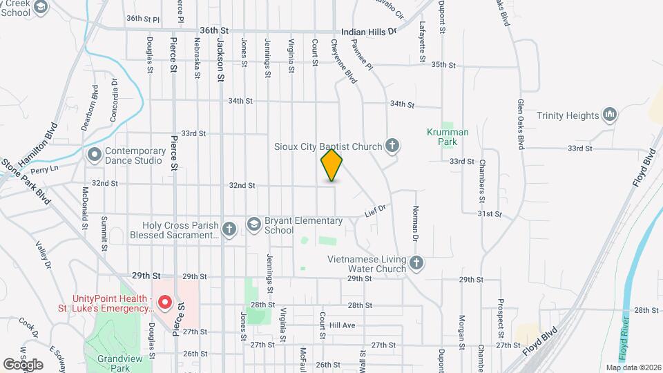 2430 32nd St Map and Location Details