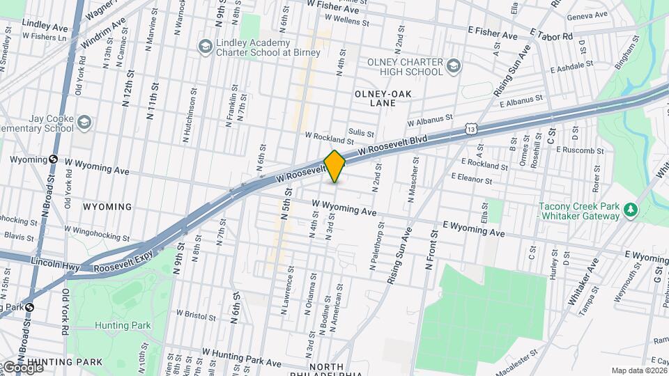 302 W Loudon St Map and Location Details