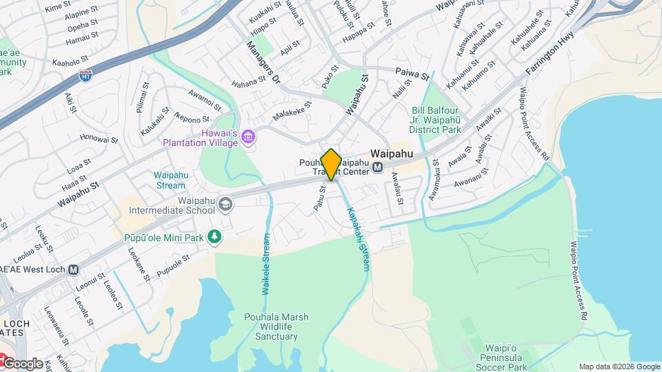 94-125-125 Pahu St Map and Location Details