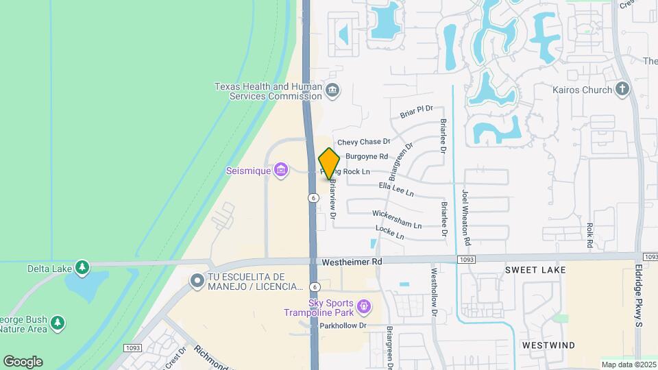 2214 Briarview Dr Map and Location Details