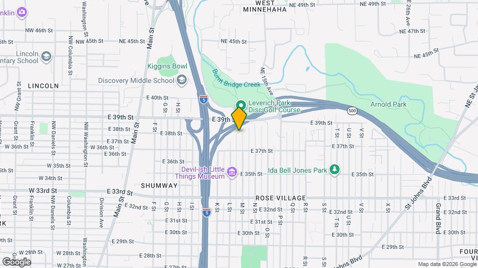 3802 M St Map and Location Details