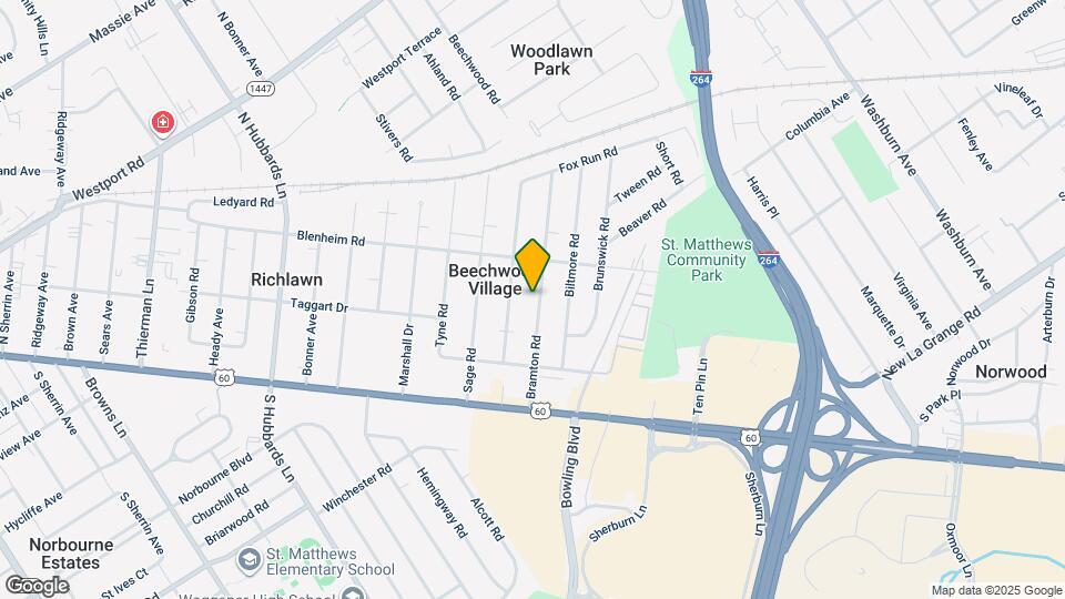 218 Bramton Rd Map and Location Details