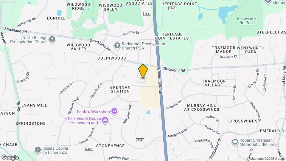 8231 Hempshire Pl, Unit #105 Map and Location Details