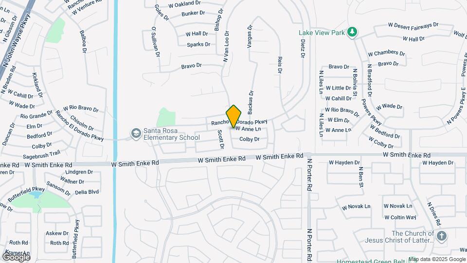 42055 W Anne Ln Map and Location Details