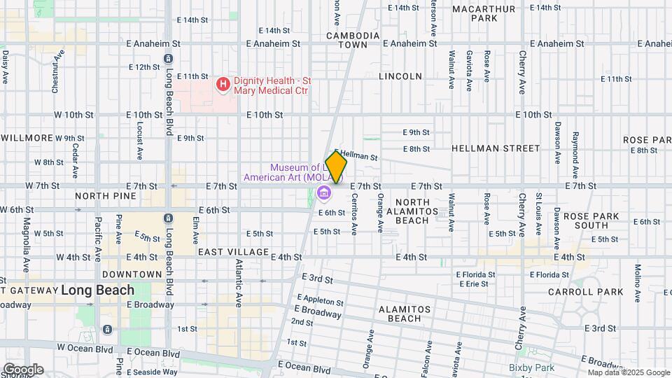 1046-1048 E 7th Map and Location Details