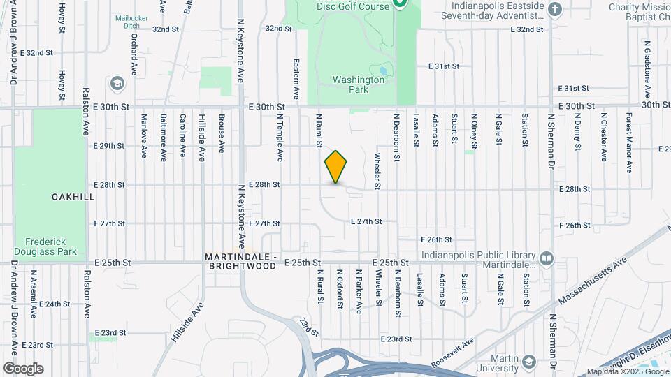 2831 E 28th St Map and Location Details