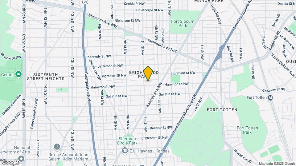 439 Hamilton St NW Map and Location Details