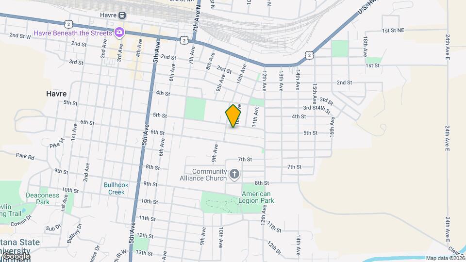 918 5th St Map and Location Details