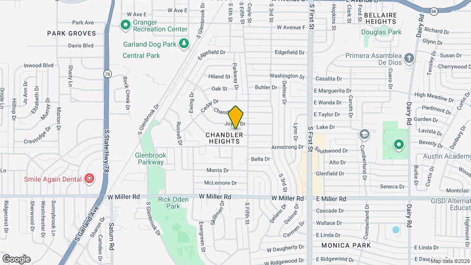 601 Freeman Dr Map and Location Details