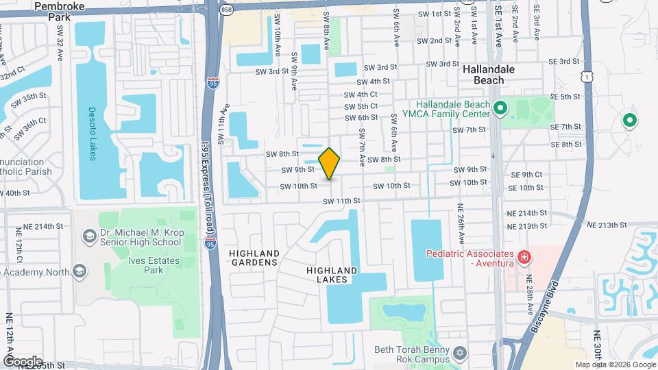 800 SW 10th St Map and Location Details