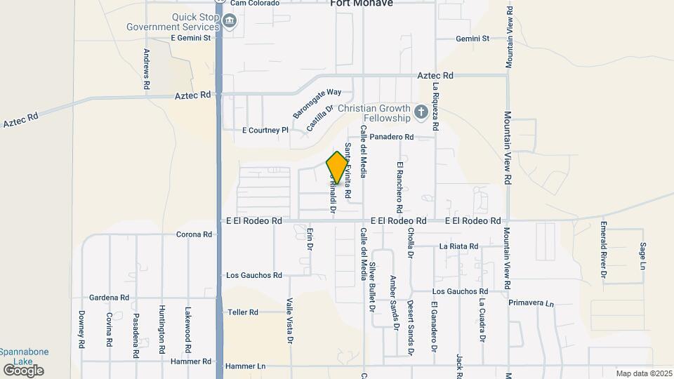 4942 S Rinaldi Dr Map and Location Details