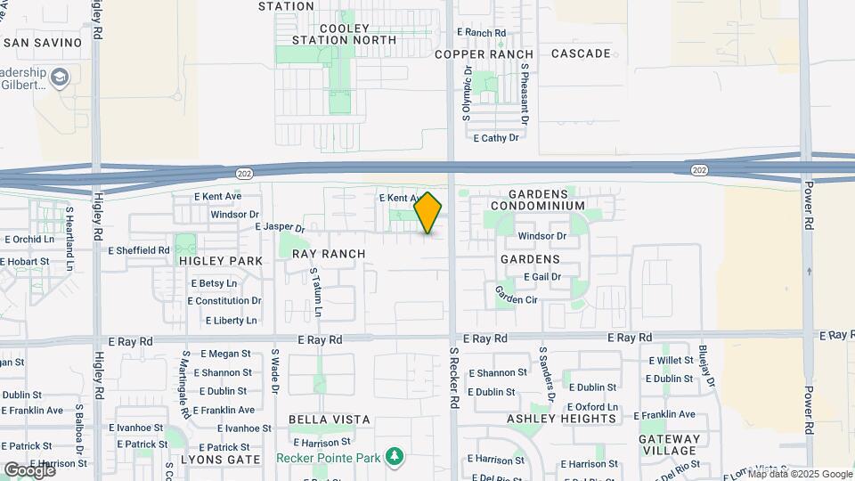 3943 E Jasper Dr Map and Location Details