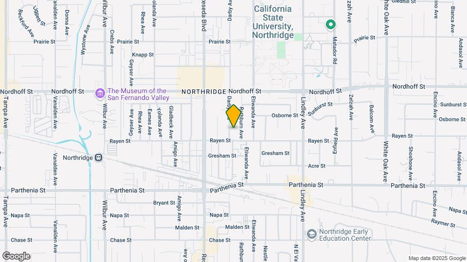 8920 Darby Ave Map and Location Details