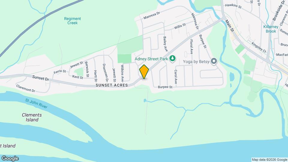 208 Sunset Dr Map and Location Details