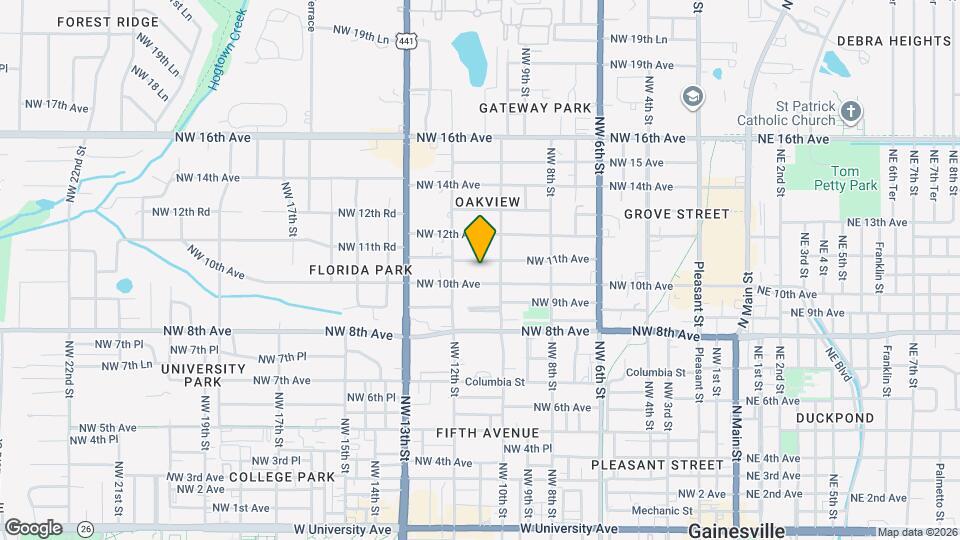 1025 NW 11th Ave Map and Location Details