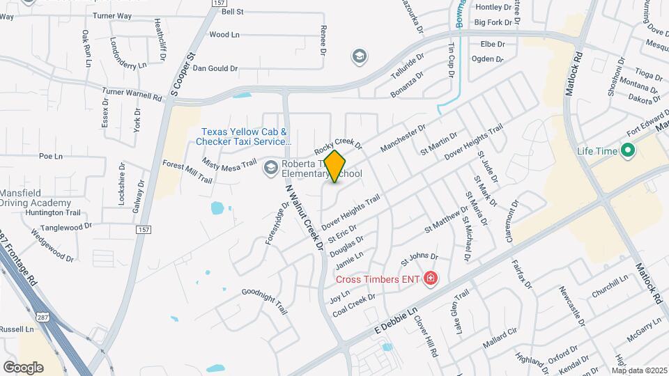 615 Dorchester Dr Map and Location Details