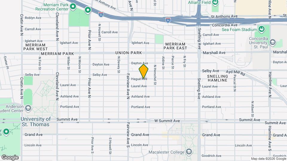 1762 Hague Ave Map and Location Details