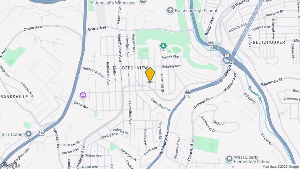 1521 Alton St Map and Location Details