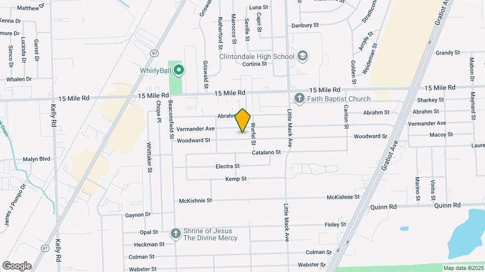 20215 Woodward St Map and Location Details